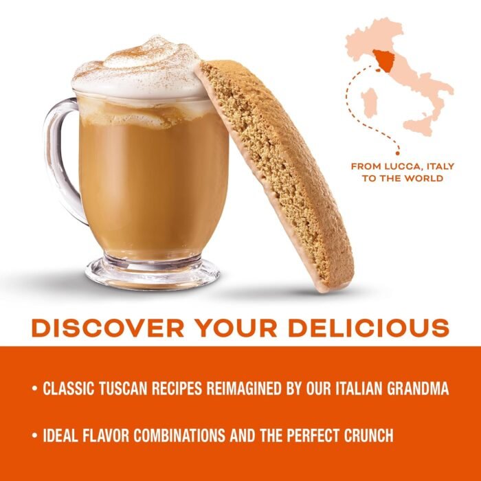 nonni's pumpkin spice biscotti image