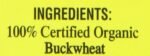 pocono gluten free buckwheat cereal pack details image