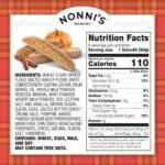 nonni's pumpkin spice biscotti pack details image