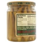 talk o texas mild pickled okra bottle details image