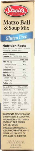 matzo ball & soup mix pack detail image