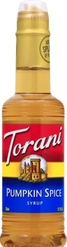 torani pumpkin spice syrup bottle image