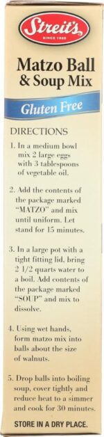 matzo ball & soup mix pack detail image