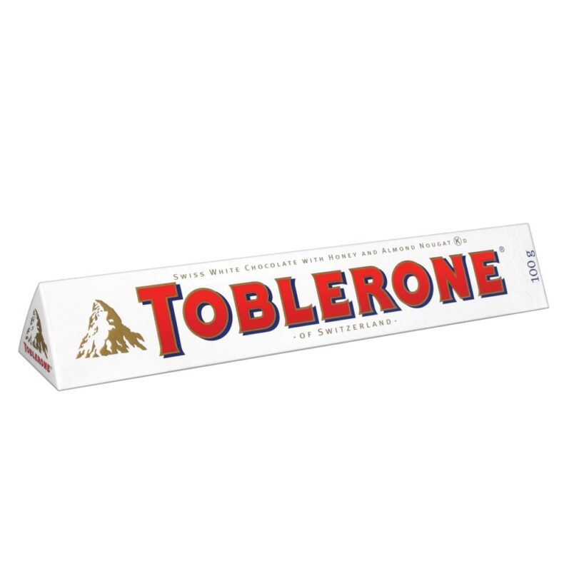 toblerone white chocolate image