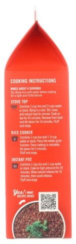 ralston family farms red rice, 16 oz pack detail image