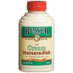 beaver brand cream style horseradish bottle image