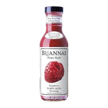 briannas raspberry poppy seed dressing bottle image