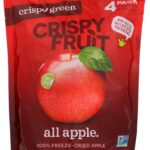 crispy green freeze dried apple slices pack image