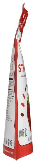 natierra organic freeze-dried strawberries pack image