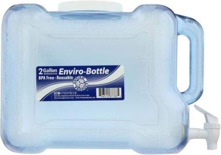 new wave enviro bpa free 2 gallon bottle with spigot image