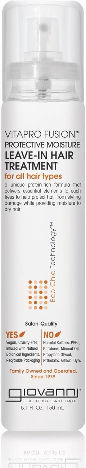 leave in hair treatment bottle image