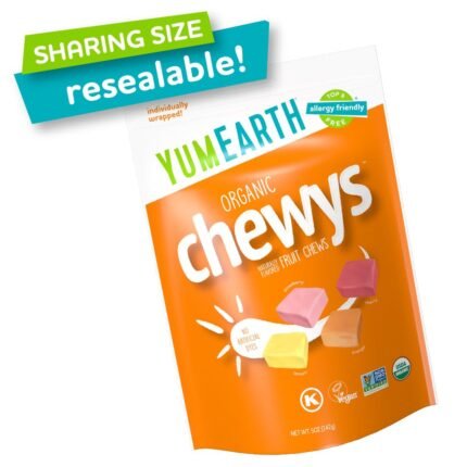 yumearth organic fruit chews vegan pack image
