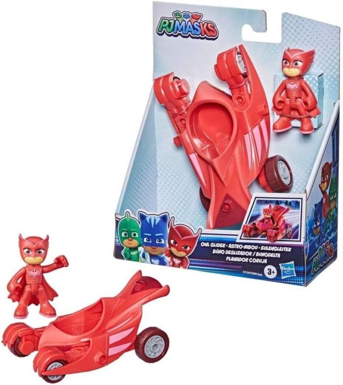 pj masks owl glider with owlette figure
