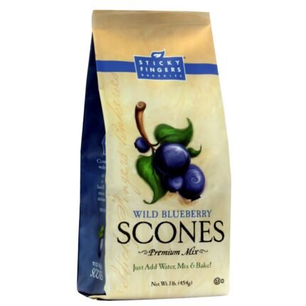 sticky fingers wild blueberry scone mix pack image