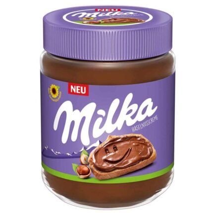 milka hazelnut cream spread bottle image