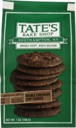 tate's bake shop double chocolate chip cookies pack image
