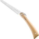 opinel folding saw carbon steel with beechwood handle image