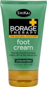 shikai borage dry skin therapy foot cream pack imager
