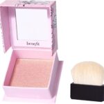 benefit tickle highlighter, golden pink image