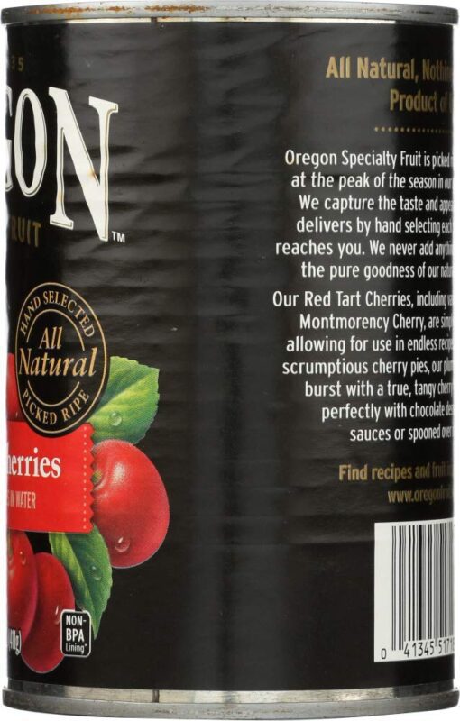 oregon red tart cherries detail image