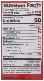 crispy green freeze dried apple slices pack detail image