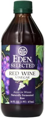 eden red wine vinegar, 16 fi oz image