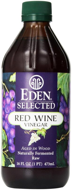 eden red wine vinegar, 16 fi oz image