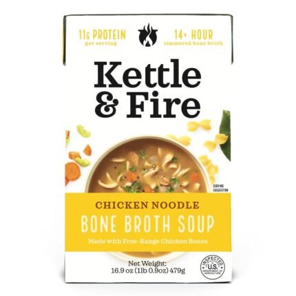 kettle & fire chicken noodle soup pack image