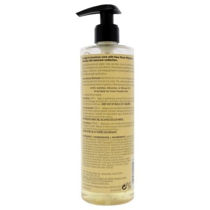 roux weightless precious oils luminous shampoo bottle details image