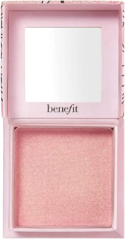 benefit tickle highlighter, golden pink image