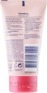 vaseline healthy hands & nails cream pack details image