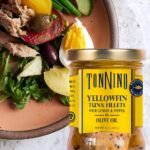tonnino lemon & pepper tuna fillets in olive oil image