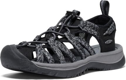 keen women's sport, black/steel grey, 8.5 sandal image