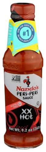 nando's peri peri extra hot sauce, gluten free image