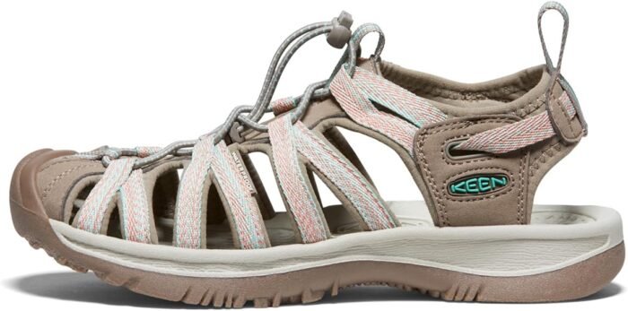 keen women's sport taupe/coral sandal image