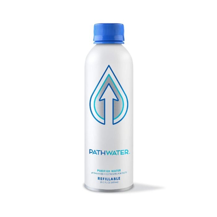 path water purified drinking water bottle image