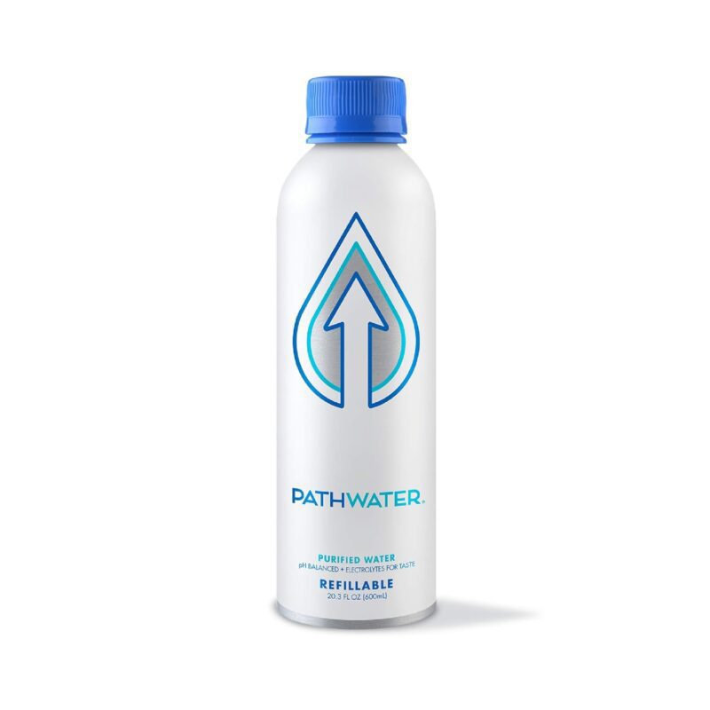 path water purified drinking water bottle image