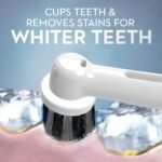 oral-b charcoal electric toothbrush heads pack image