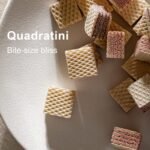 loacker quadrantini raspberry yogurt wafer cookies image