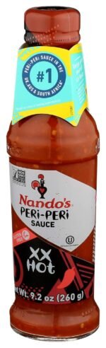 nando's peri peri extra hot sauce, gluten free image