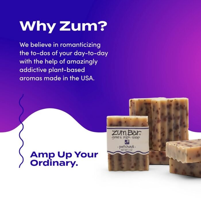 zum bar goat's milk soap patchouli pack details image