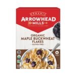 arroehead mills organic maple buckwheat flakes pack image