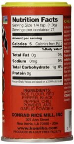 konriko no salt creole seasoning seasoning details image