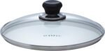 scanpan classic 9.5" stainless steel fry pan w/ glass lid image