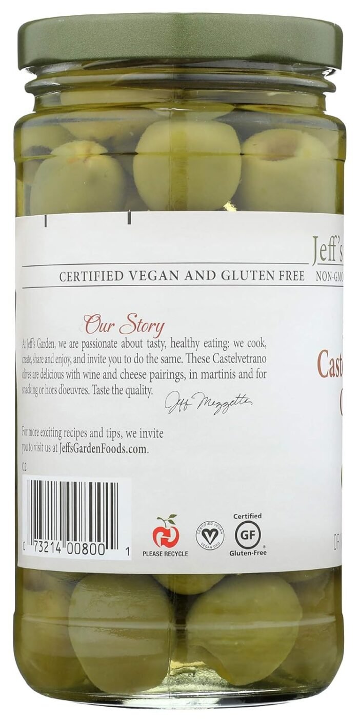 leff's naturals pitted castevetrano olives image