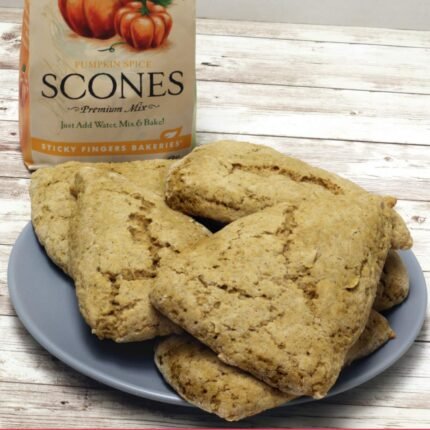 sticky fingers pumpkin spice scone