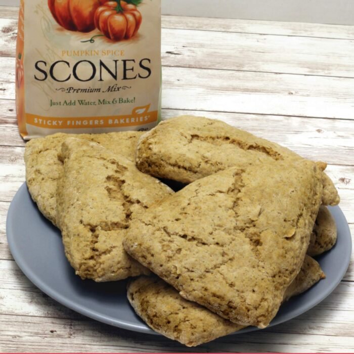sticky fingers pumpkin spice scone