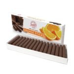 sweet candy milk chocolate orange sticks pack image