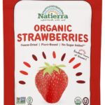 natierra organic freeze-dried strawberries pack image