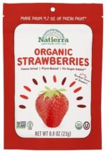natierra organic freeze-dried strawberries pack image